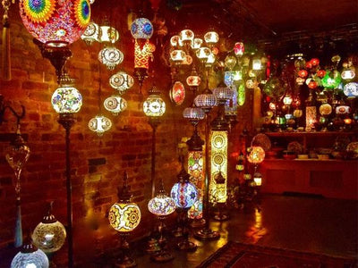 Jewel-Like Glass Mosaic Lamps From Istanbul Fill an East Village Shop - NYTimes.com