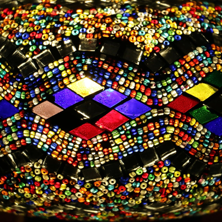 Mosaic Table or Floor Lamp in Many Colors