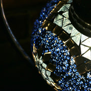 Mosaic Table Lamp in Blue & Grey, 5 Styles Available