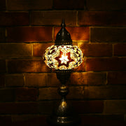 Mosaic Table Lamp in Amber, 5 Styles Available
