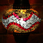 Mosaic Table Lamp in Colorful Hues, 5 Styles Available