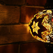 Mosaic Table Lamp in Amber, 5 Styles Available