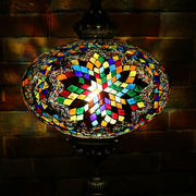 Mosaic Table or Floor Lamp in a Myriad of Colors