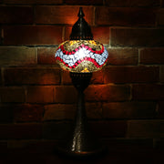 Mosaic Table Lamp in Colorful Hues, 5 Styles Available