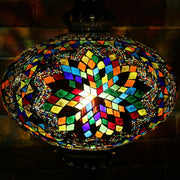 Mosaic Table or Floor Lamp in a Myriad of Colors