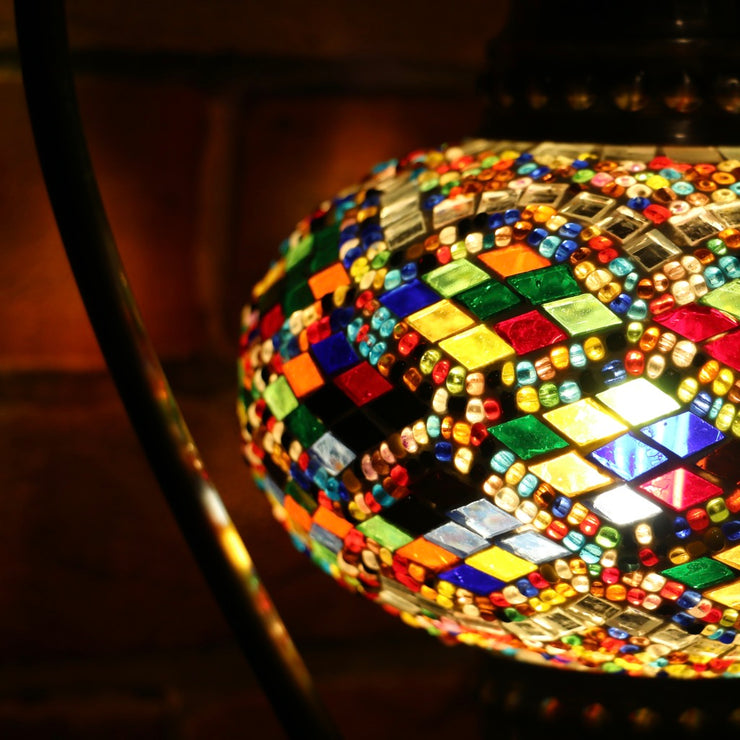 Mosaic Table Lamp MultiColor, 5 Styles Available