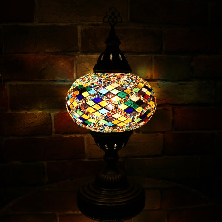 Mosaic Table Lamp in Many Colors