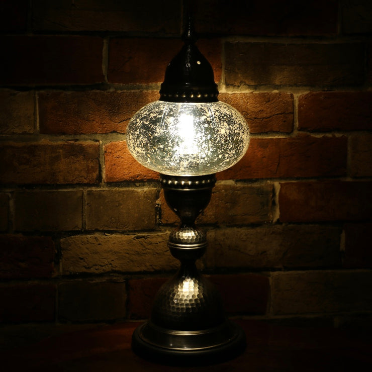 Mercury Glass Table Lamp, 5 Styles Available