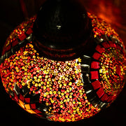 Mosaic Table Lamp in Red & Orange, 5 Styles Available