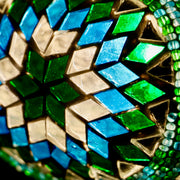 Mosaic Table Lamp in Green & Turquoise, 5 Styles Available