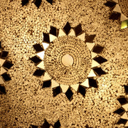 MOSAIC FLUSH MOUNT FOR CEILING OR WALL LAMP IN WHITE