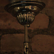 Hanging Mosaic Lamp in Blues
