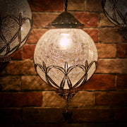 Hanging Glass Round-Shaped, Medium