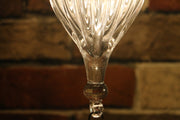Hanging Handblown Clear Glass Globe