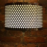 Hanging Baroque-Style Lamp in Brass, Small