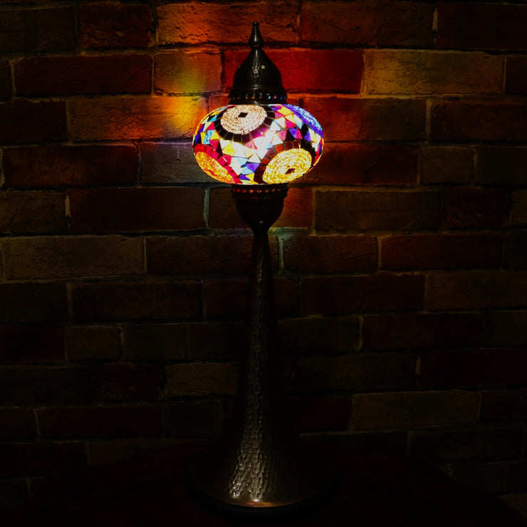 Mosaic Table Lamp in Many Colors, 5 Styles Available