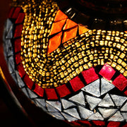 Mosaic Table Lamp in Colorful Hues, 5 Styles Available