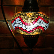 Mosaic Table Lamp in Colorful Hues, 5 Styles Available