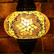 Mosaic Table Lamp in Yellow, 5 Styles Available