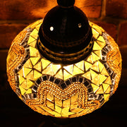 Mosaic Table Lamp in Yellow, 5 Styles Available