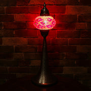 Mosaic Table Lamp in Red, 5 Styles Available