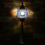 Mosaic Table Lamp in Blue & Grey, 5 Styles Available