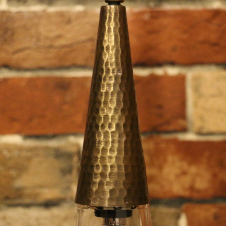 Hanging Hand-Blown Clear Glass Globe