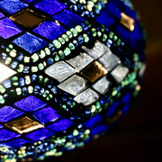 Mosaic Table Lamp in Blues, 5 Styles Available