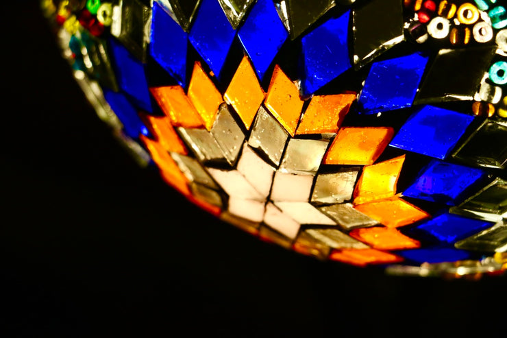 Mosaic Table Lamp in Dynamic Colors, 5 Styles Available