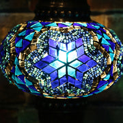 Mosaic Table Lamp in Blues, 5 Styles Available