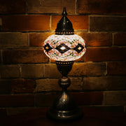 Mosaic Table Lamp in Purple, 5 Styles Available