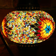 Mosaic Table Lamp in Primary Colors, 5 Styles Available