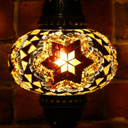 Mosaic Table Lamp in Amber, 5 Styles Available