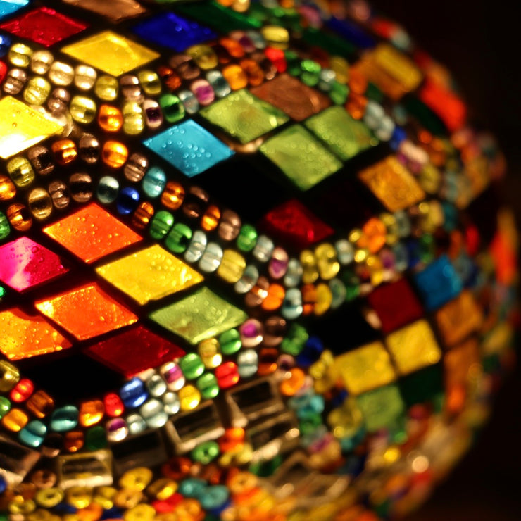 Mosaic Table Lamp MultiColor, 5 Styles Available