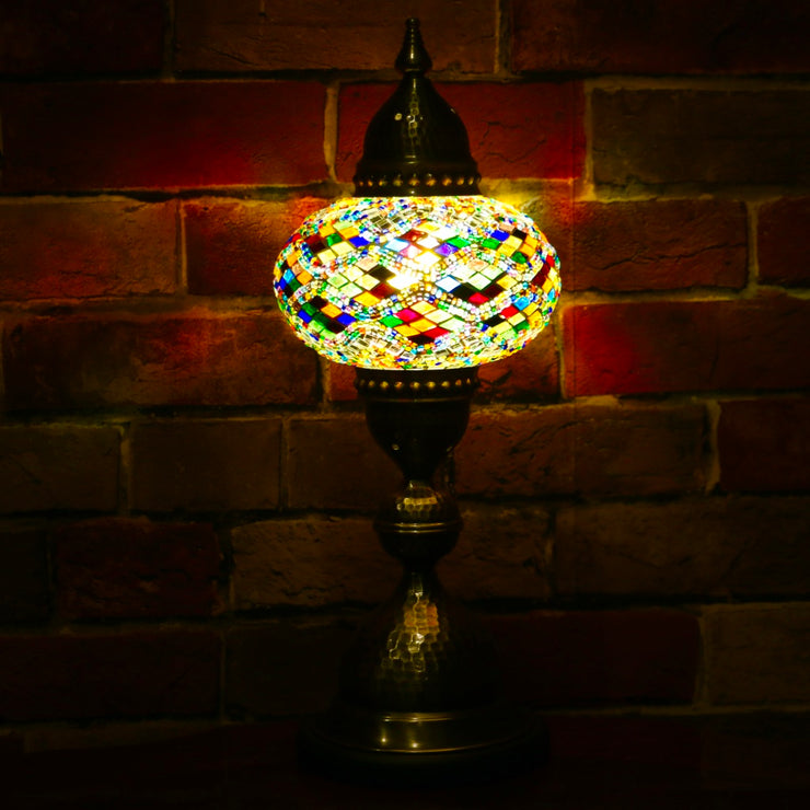 Mosaic Table Lamp MultiColor, 5 Styles Available