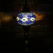 Mosaic Table Lamp in Blues, 5 Styles Available