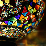 Mosaic Table or Floor Lamp in a Myriad of Colors