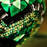 Mosaic Table Lamp in Greens, 5 Styles Available