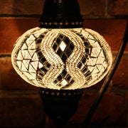 Mosaic Table Lamp in White, 5 Styles Available
