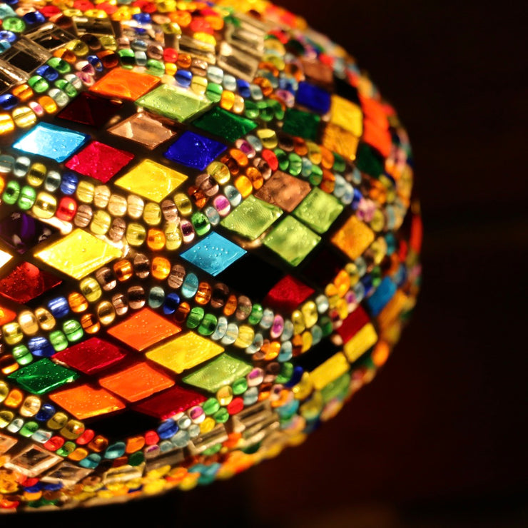 Mosaic Table Lamp MultiColor, 5 Styles Available