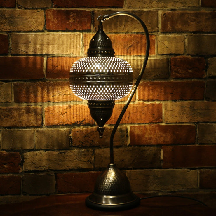 Pierced Metal Table Lamp, 5 Styles Available