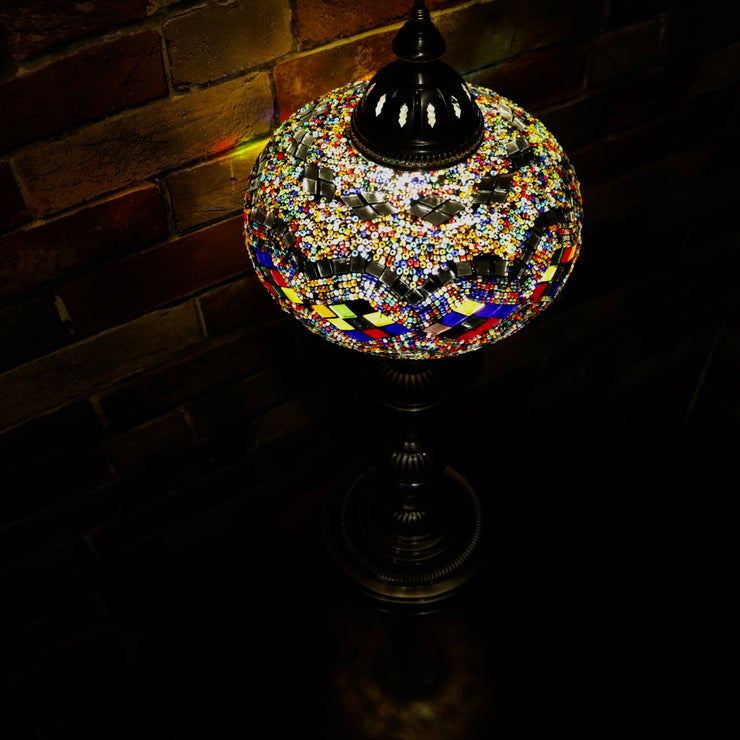 Mosaic Table or Floor Lamp in Many Colors