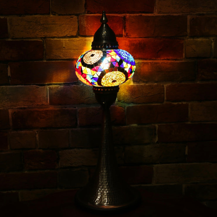 Mosaic Table Lamp in Many Colors, 5 Styles Available