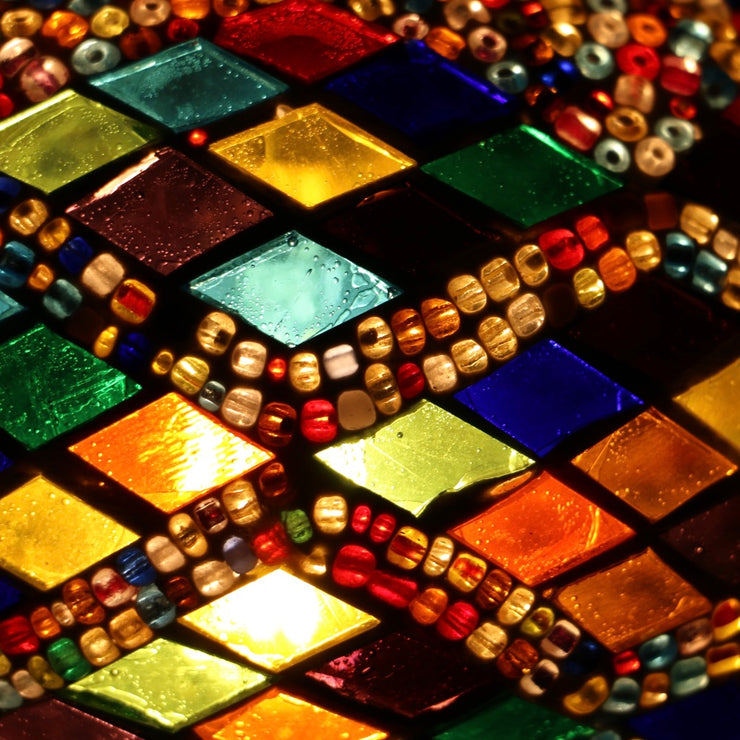 Mosaic Table Lamp in Many Colors