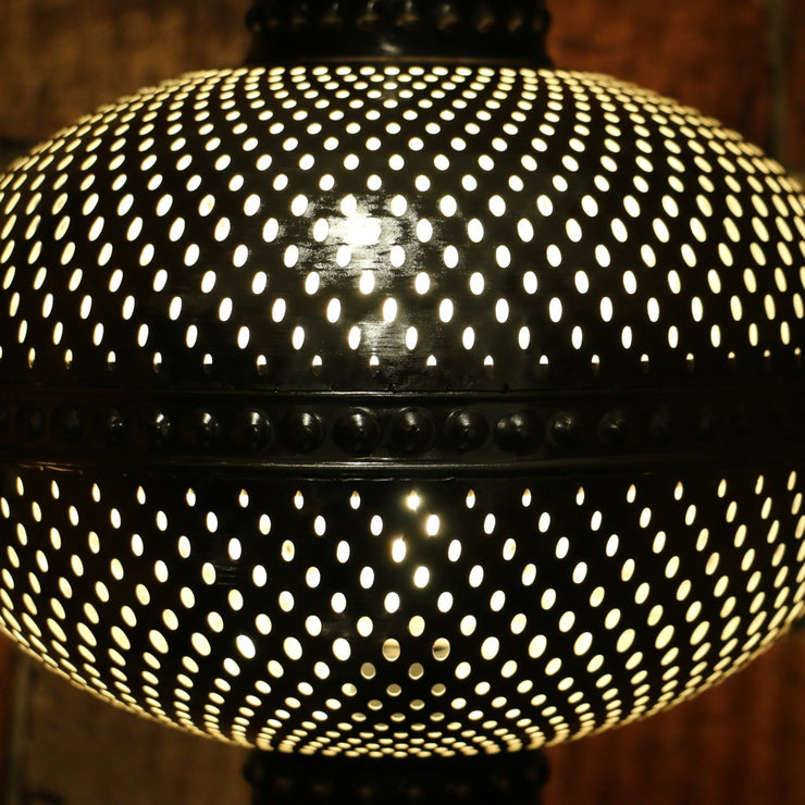 Pierced Metal Table or Floor Lamp