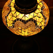 Mosaic Table Lamp in Yellow, 5 Styles Available