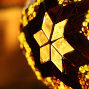 Mosaic Table Lamp in Amber, 5 Styles Available