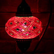 Mosaic Table Lamp in Red, 5 Styles Available