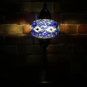 Mosaic Table Lamp in Blues, 5 Styles Available