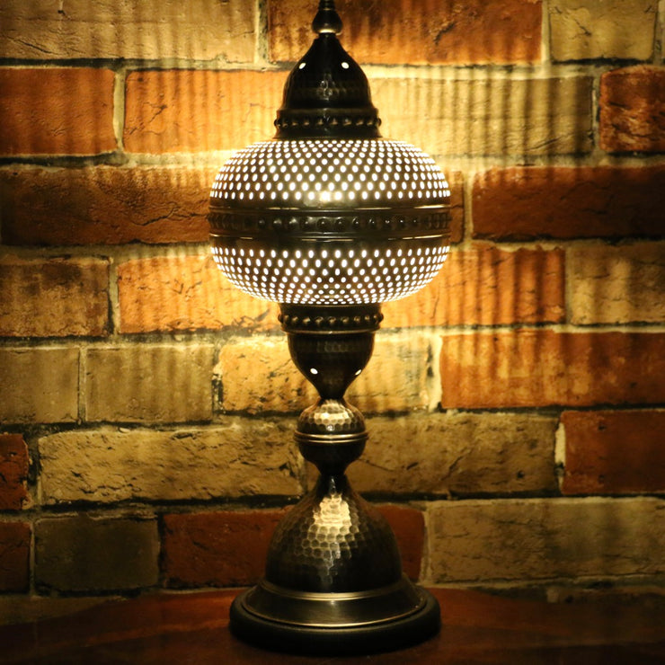 Pierced Metal Table Lamp, 5 Styles Available
